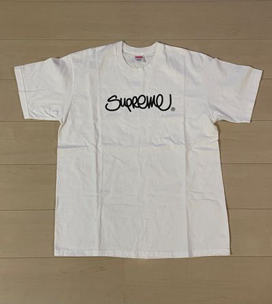 Supreme Handstyle Tee "White"