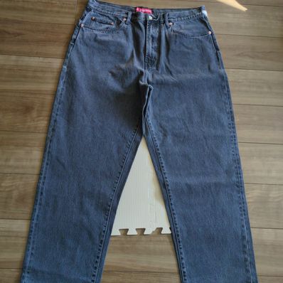 Supreme Baggy Jean "Washed Black" (23SS)