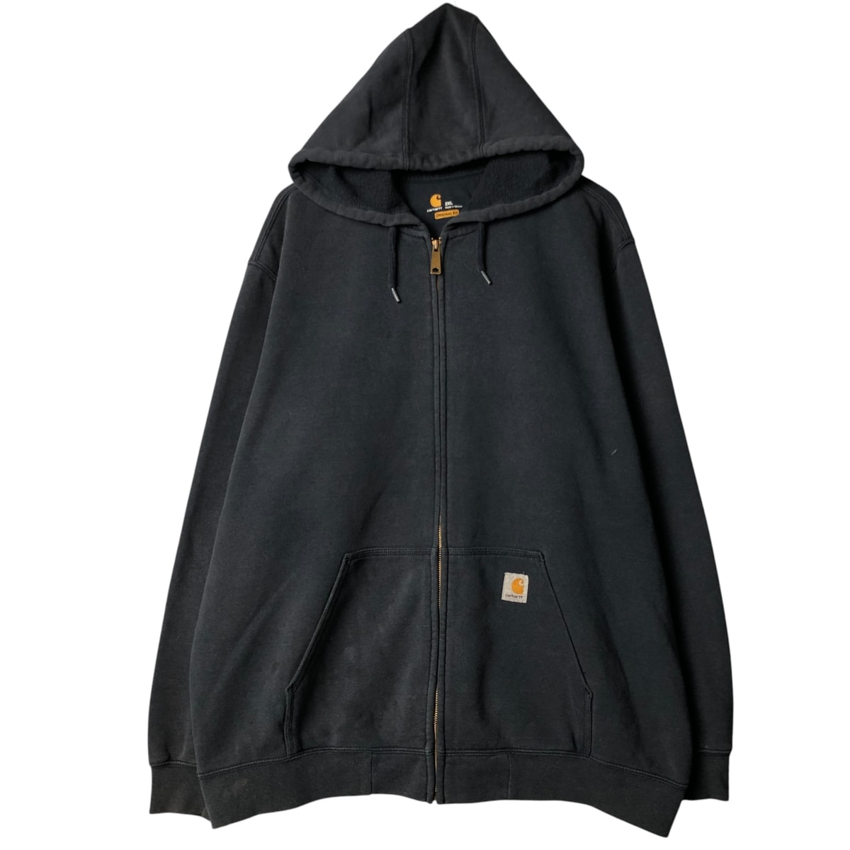 古着 カーハート Carhartt ORIGINAL FIT スウェットフルジップパーカー メンズXXL相当/eaa575468