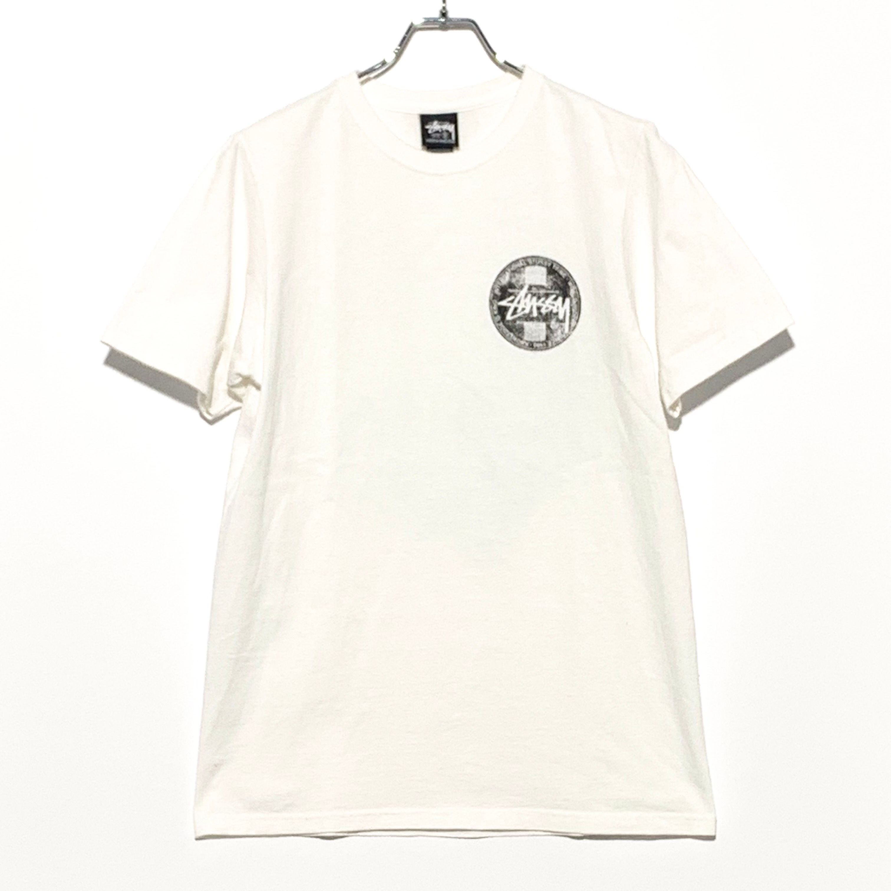 Stussy Dot Stamp Tee “White“