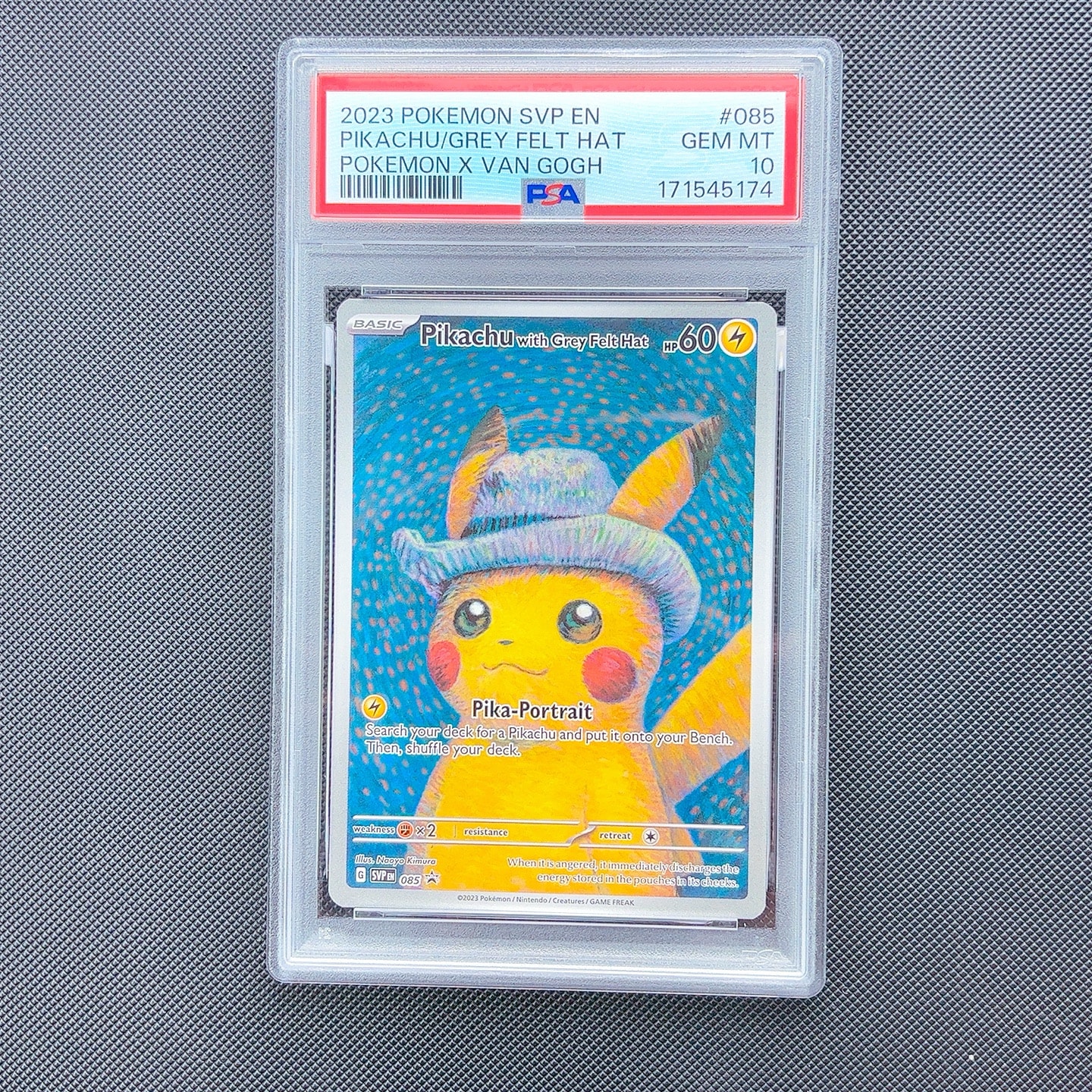 Pikachu with Grey Felt Hat