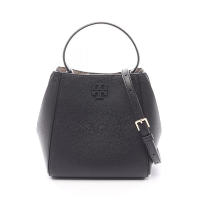 トリーバーチ Tory Burch McGraw Bag ハンドバッグ バッグ レザー レディース ブラック系 158500001 【新品】