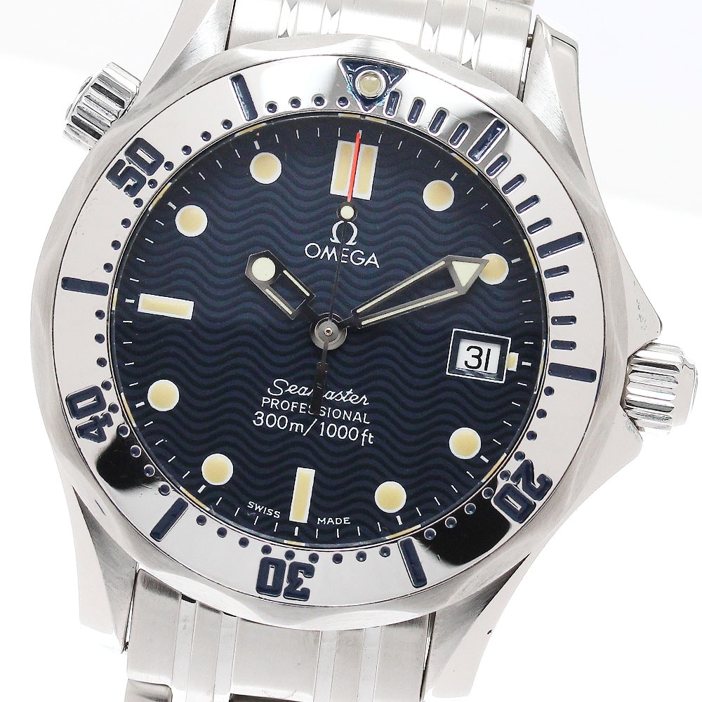 ☆良品 オメガ シーマスター300 デイト 2562.80 ボーイズ 【中古】