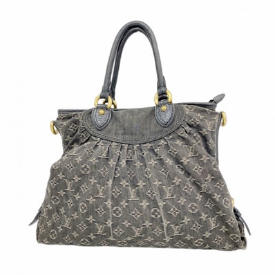 【6dd4713-k】ルイヴィトン ハンドバッグ モノグラム・デニム ネオカヴィGM M95352 ブラウン【中古】レディース
