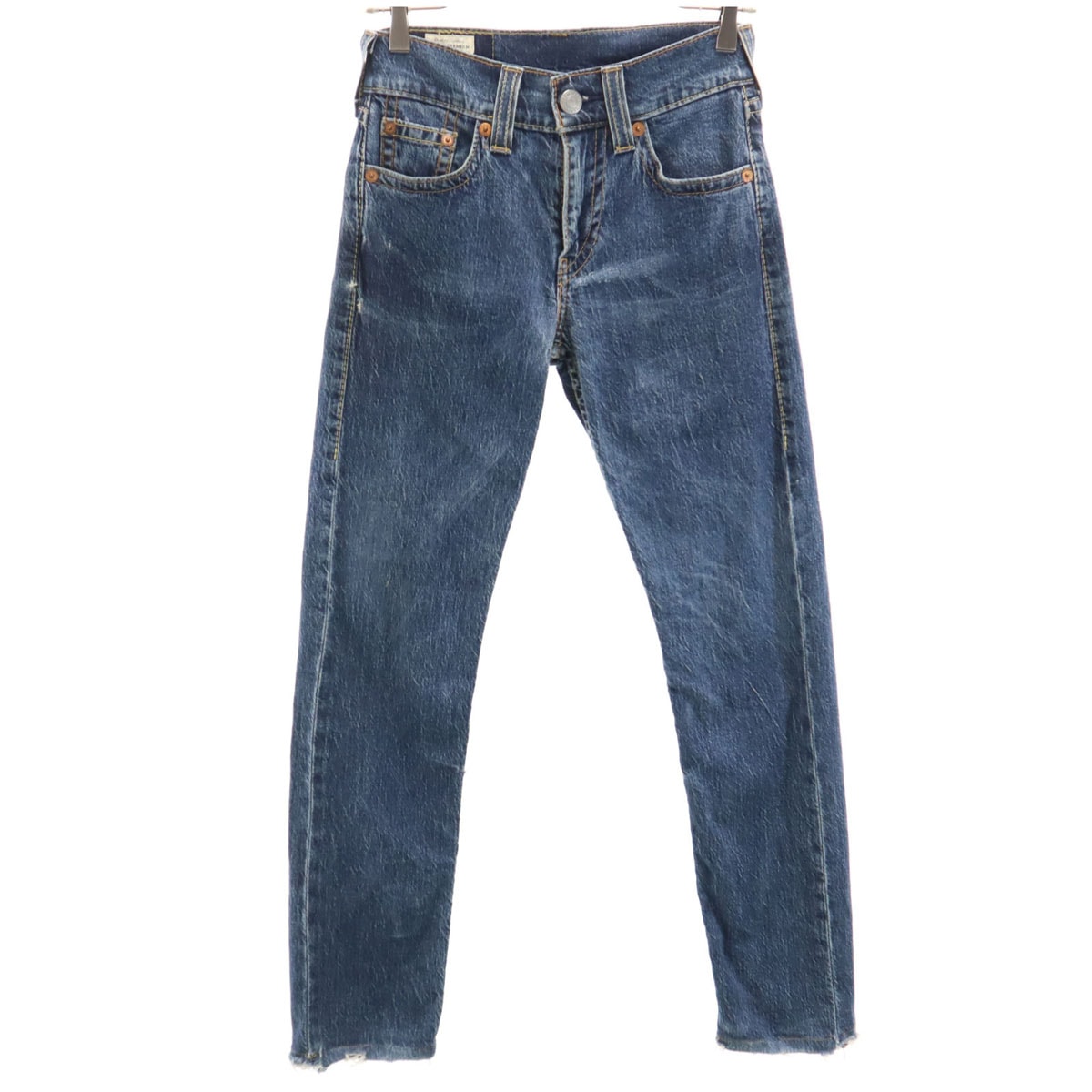 Levi's リーバイス 502 ビッグE スキニーデニムパンツ W26 インディゴブルー ジーンズ