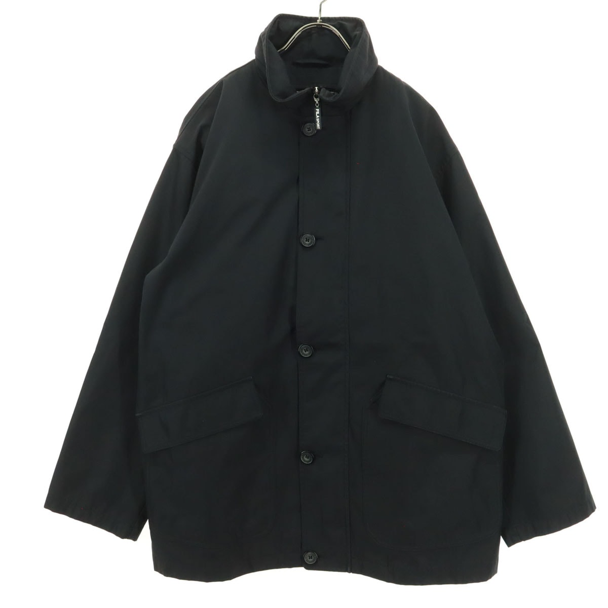 FILA フィラ 長袖 マウンテンジャケット L ブラック ライナー フーディー付