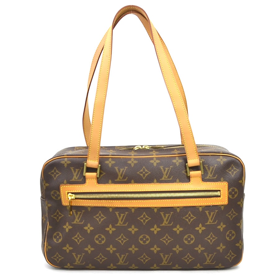 ルイ ヴィトン LOUIS VUITTON ショルダーバッグ モノグラム シテGM モノグラムキャンバス ブラウン ゴールド レディース M51181【中古】 e61662a