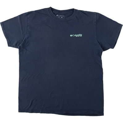 古着 コロンビア Columbia 半袖 プリントTシャツ メンズL相当/eaa658274