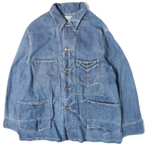 Unlikely アンライクリー 24AW 日本製 Unlikely City Chore Jacket デニムチョアジャケット U24F-18-0009 M VINTAGE INDIGO 1955 WASH Gジャン カバーオール アウター g27825