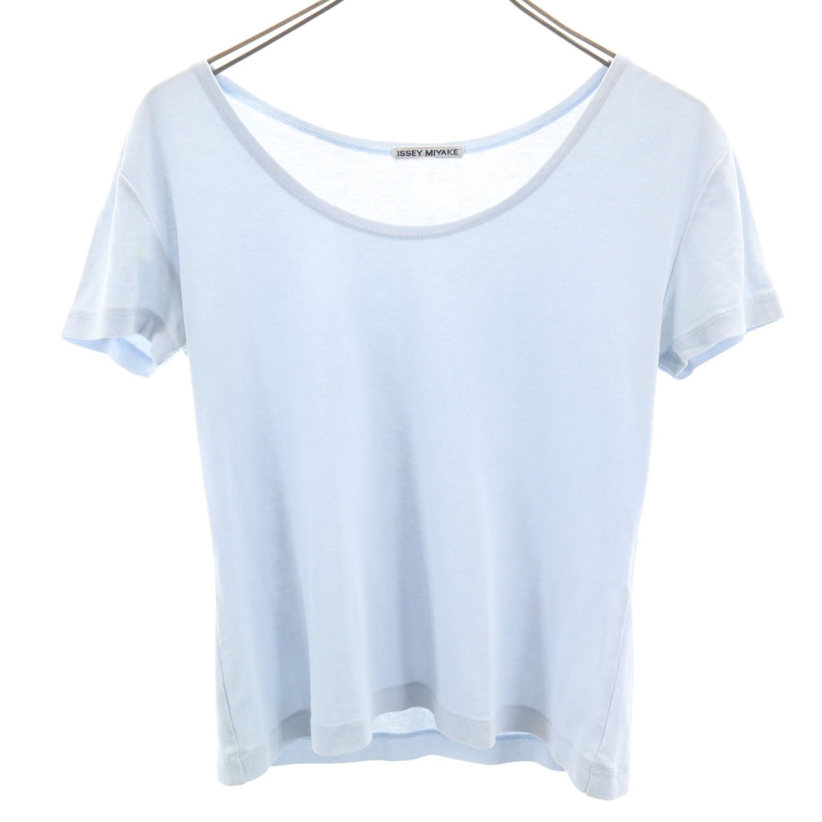 ISSEY MIYAKE イッセイミヤケ 90s 日本製 オールド 半袖 Tシャツ M ブルーグレー