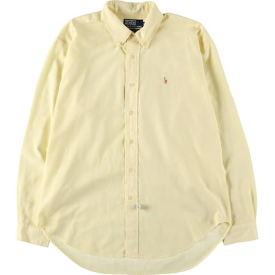 古着 ラルフローレン Ralph Lauren POLO by Ralph Lauren 長袖 ボタンダウンシャツ レディースXL相当/eaa563182