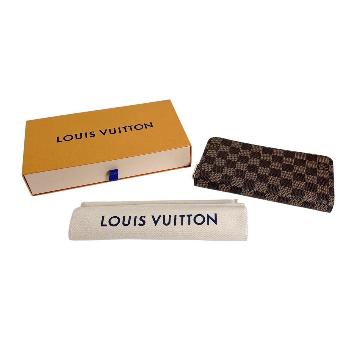 ルイヴィトン LOUIS VUITTON ジッピーウォレット N41661 ダミエ 長財布