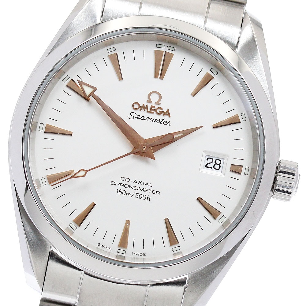☆良品 オメガ シーマスター アクアテラ コーアクシャル メンズ 【中古】