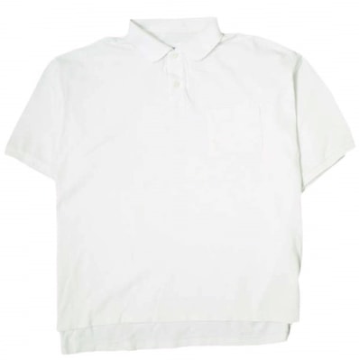 SSZ エスエスズィー 24SS BILL分 Collection POLO オーバーサイズ鹿の子ポロシャツ 11-02-0150-458 M WHITE BEAMS 半袖 トップス g21031