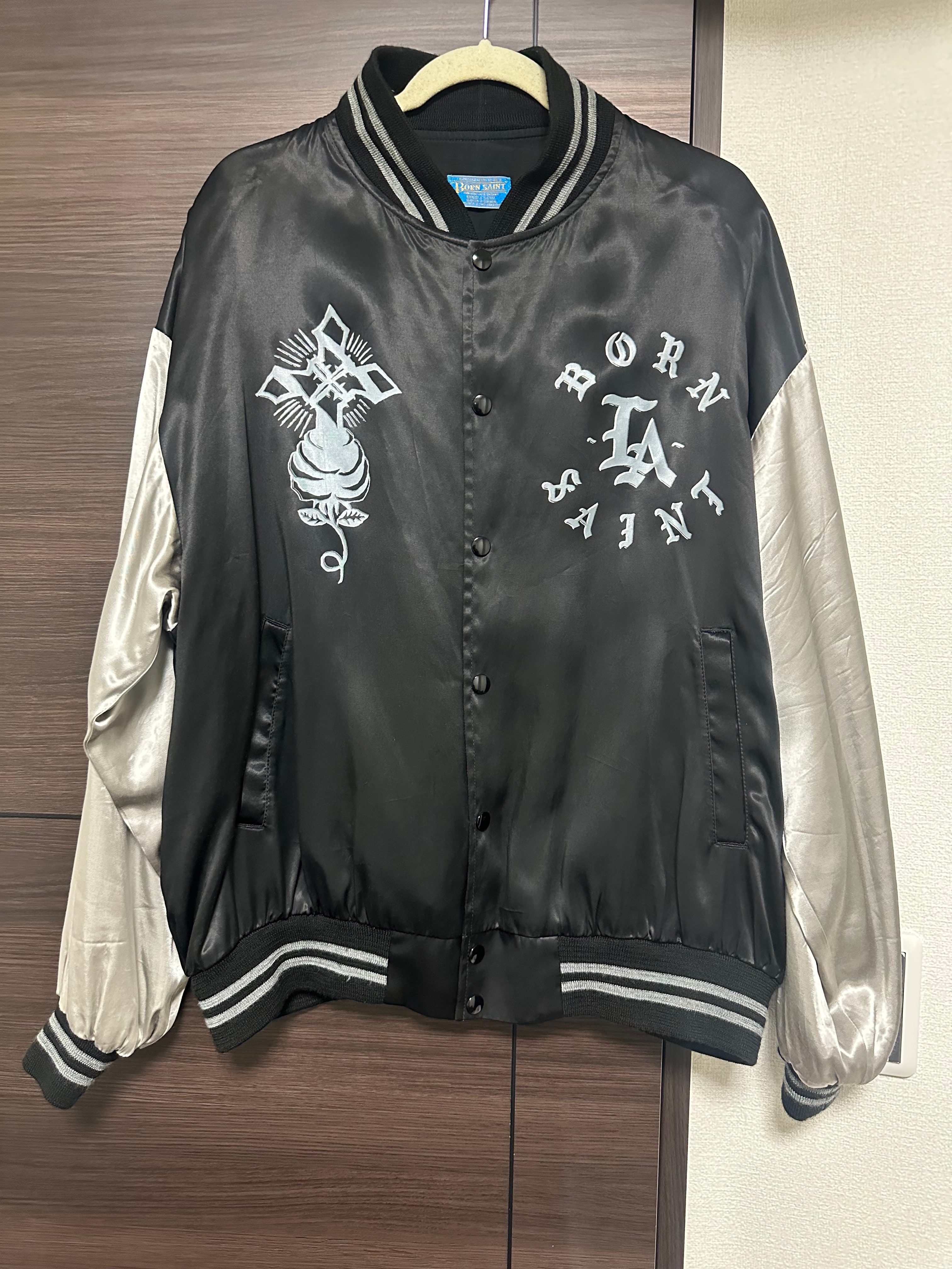 Saint Mxxxxxx x Born x Raised 24SS Born Saint Blouson "Black Gray"