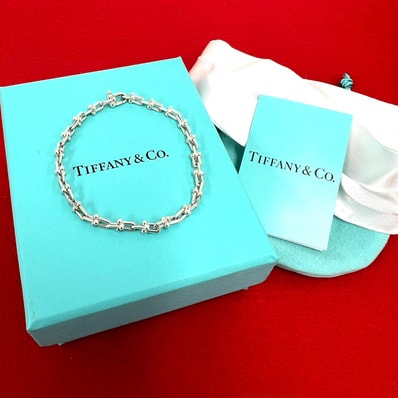 TIFFANY&Co. ティファニー ハードウェア マイクロリンク ブレスレット シルバー925 ブレスレット シルバー
35862