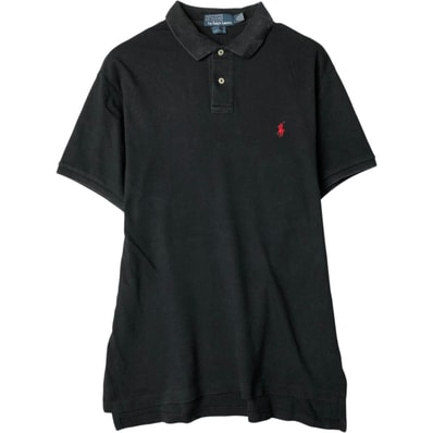 古着 ラルフローレン Ralph Lauren POLO by Ralph Lauren CUSTOM FIT 半袖 ポロシャツ メンズL相当/eaa580585
