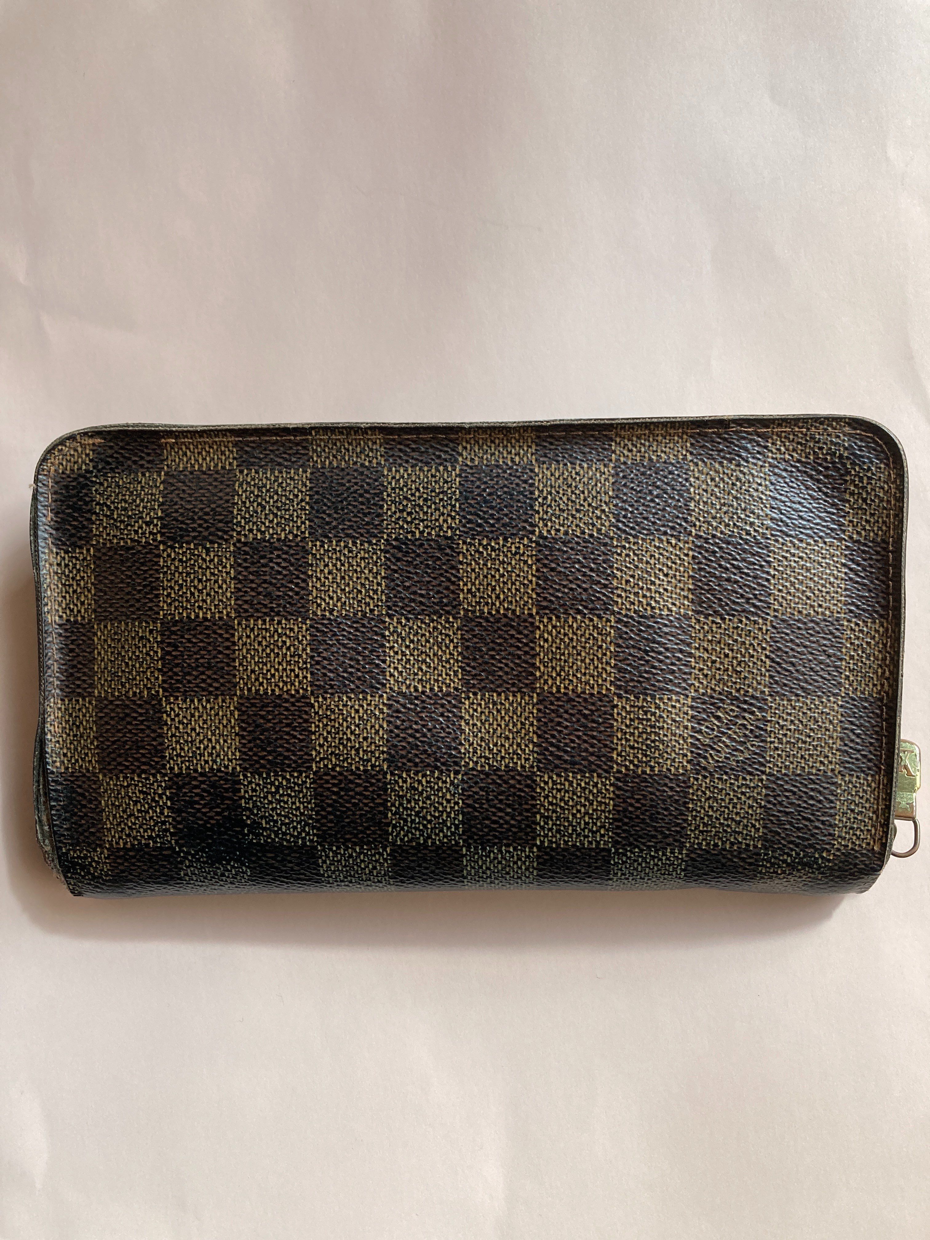 ルイヴィトン　ダミエ　ジッパー　長財布