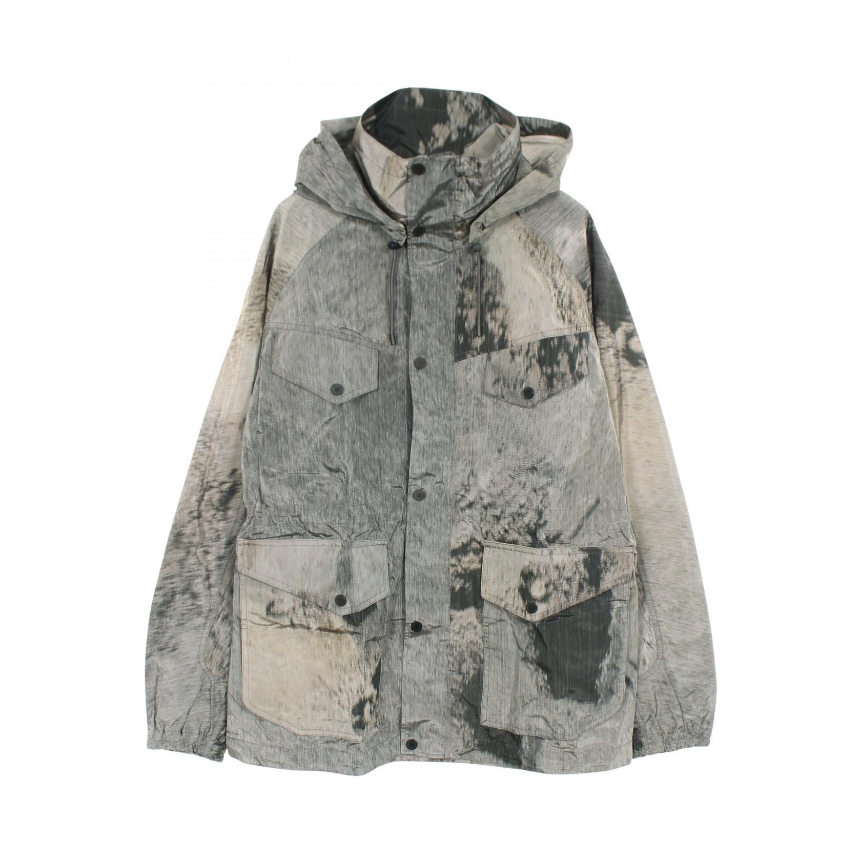 ルイ・ヴィトン LOUIS VUITTON ランドスケープ マウンテンパーカー 衣料品 アウター シルク ポリエステル メンズ グリーン系 RM182 HZI HFK92W 【中古】