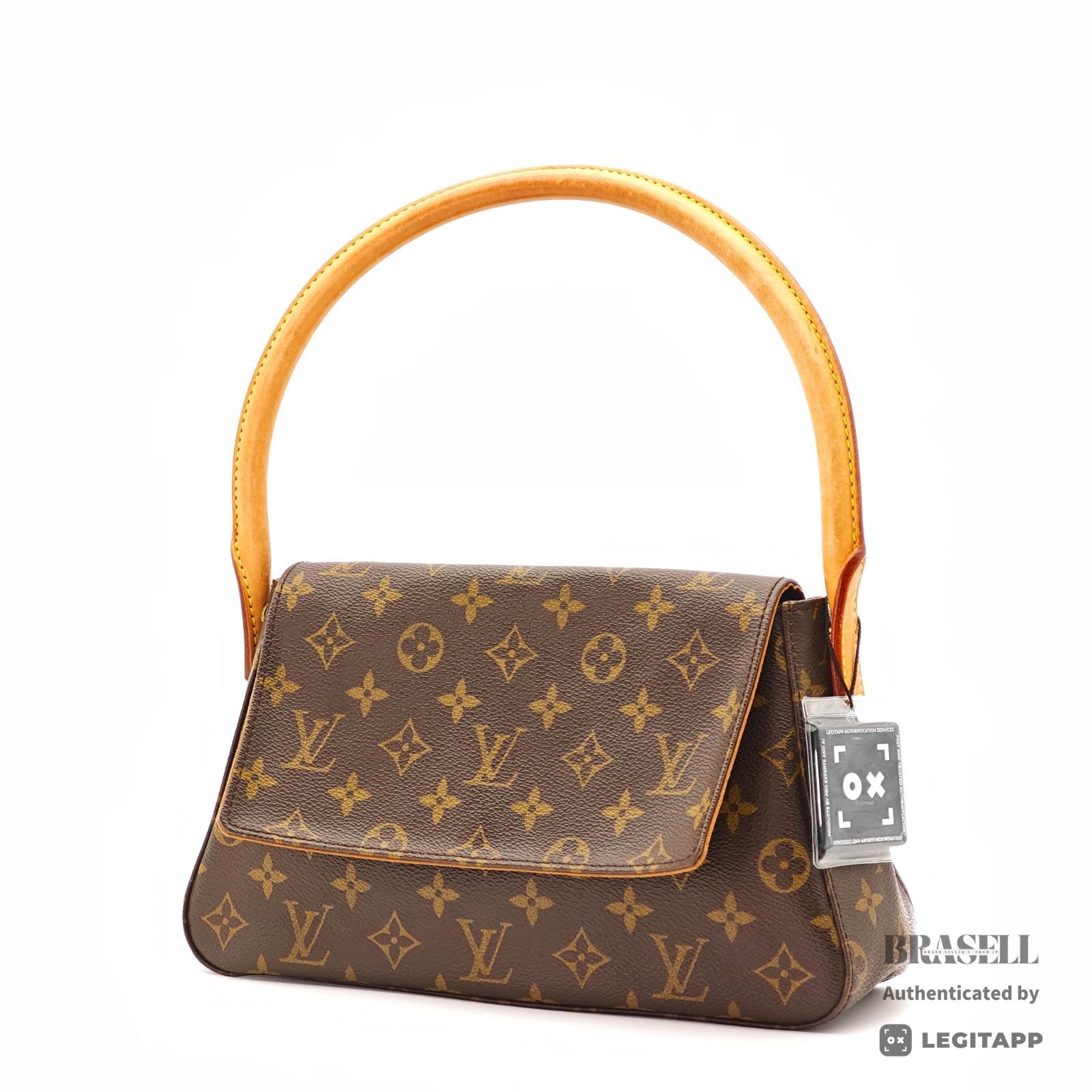 LOUIS VUITTON ルイ・ヴィトン ミニルーピング Monogram ミニルーピング M51147 MI0032 ハンドバッグ Monogram Canvas Brown レディース