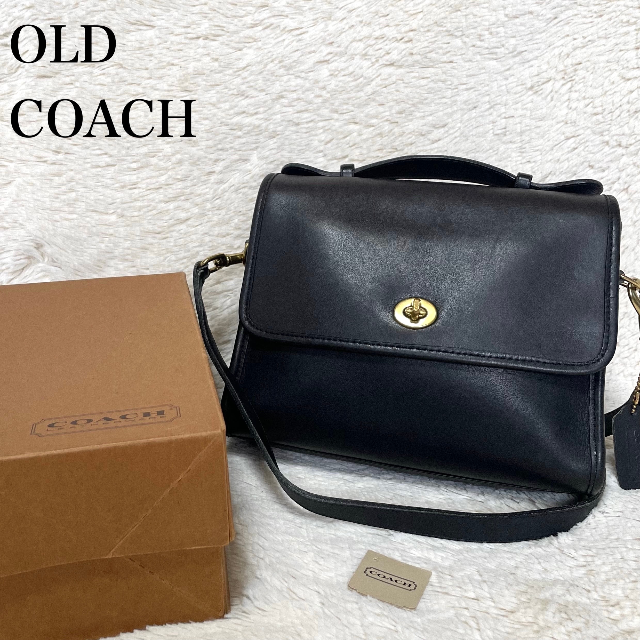 未使用デッドストック オールドコーチターンロック ショルダーバッグ ハンドバッグ