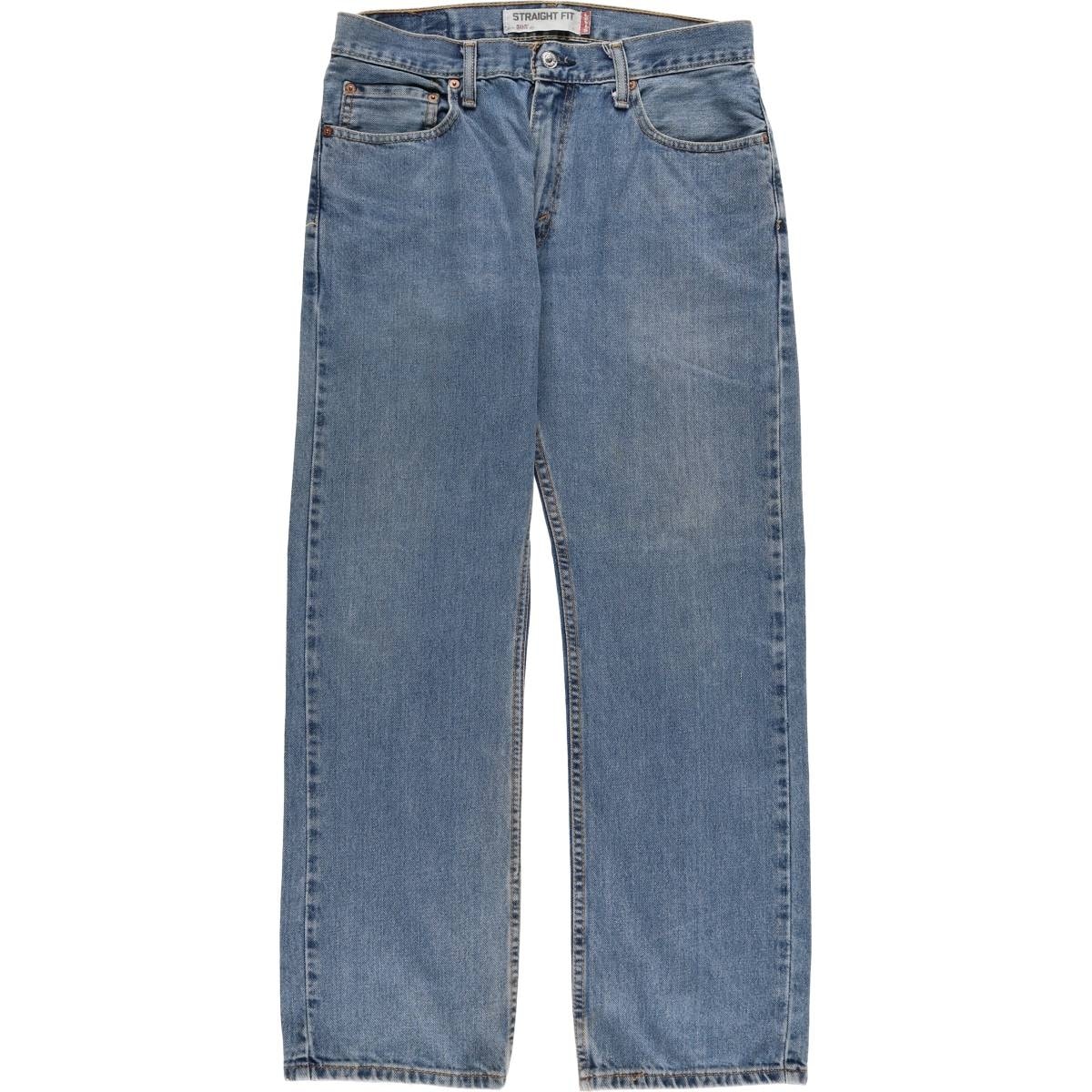 古着 リーバイス Levi's 505 STRAIGHT FIT テーパードデニムパンツ メンズw33相当/eaa574999