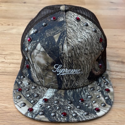 Supreme x B.B. Simon Studded Canvas 5-Panel "Camo"
