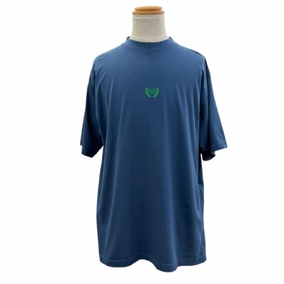 極美品 バレンシアガ 半袖Tシャツ ネイビー メンズ S 764235