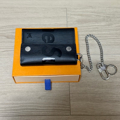 Supreme x Louis Vuitton Chain Wallet "Black"