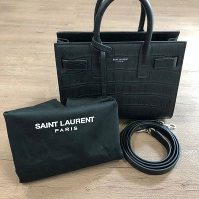 Saint Laurent Sac De Jules Handle Bag "Black"