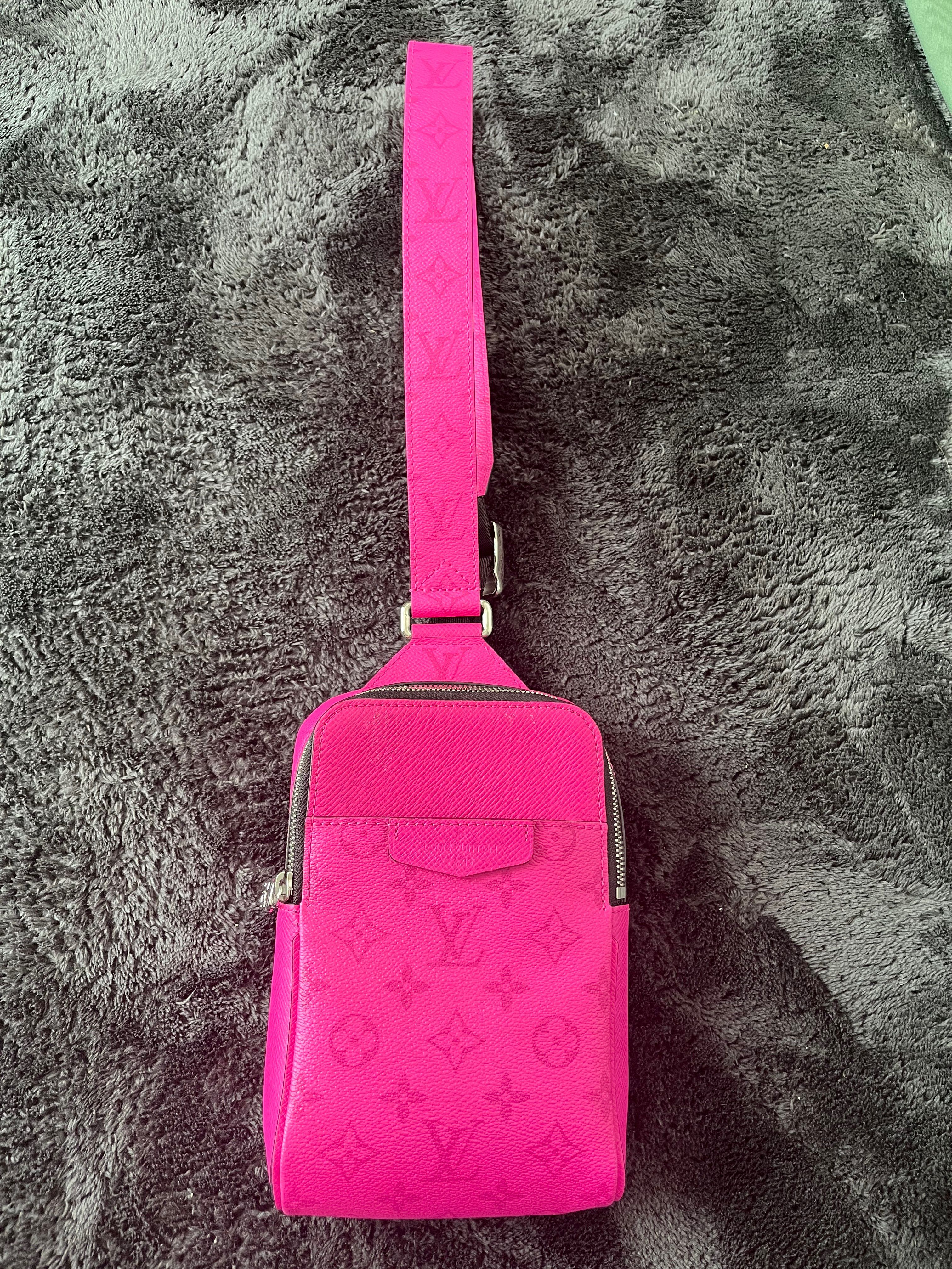 Louis Vuitton Outdoor Slingbag Taigarama "Fuchsia"