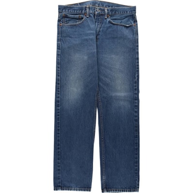 古着 リーバイス Levi's 505 テーパードデニムパンツ メンズw35相当 ジッパーフライ/eaa634201