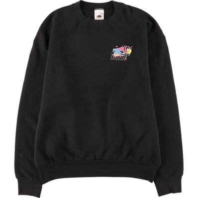 古着 フルーツオブザルーム FRUIT OF THE LOOM プリントスウェットシャツ トレーナー メンズL相当/eaa577186