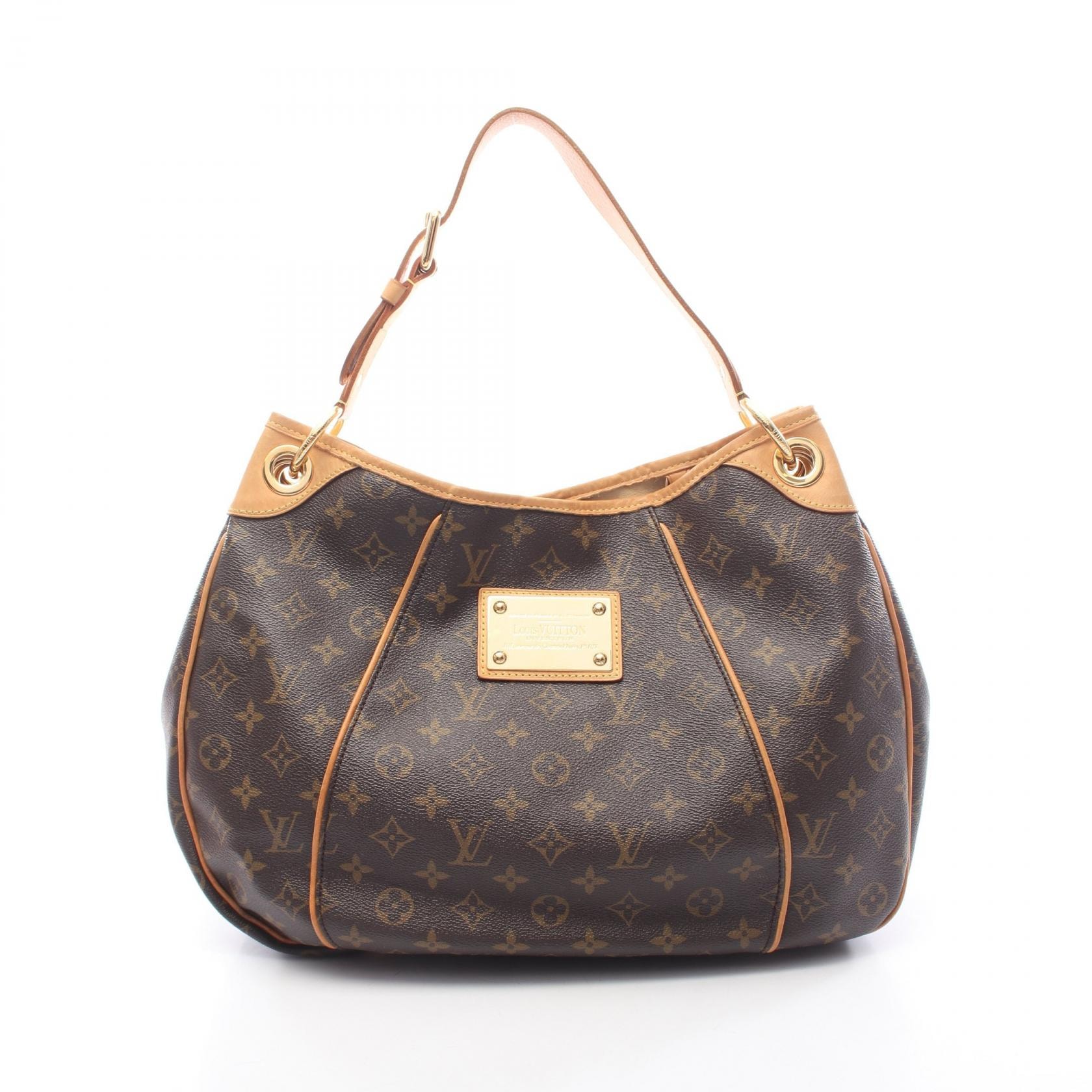 ルイ・ヴィトン LOUIS VUITTON ガリエラPM モノグラム ショルダーバッグ バッグ PVCコーティングキャンバス レザー モノグラム レディース ブラウン系 M56382 【中古】