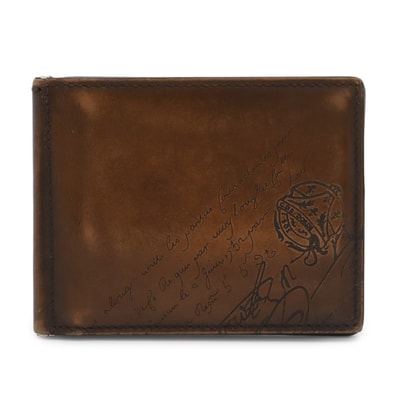 ベルルッティフィギュア コイン フラップ コンパクトウォレット カリグラフィ