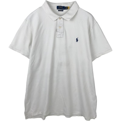 古着 ラルフローレン Ralph Lauren POLO RALPH LAUREN CUSTOM SLIM FIT 半袖 ポロシャツ メンズXL相当/eaa643521