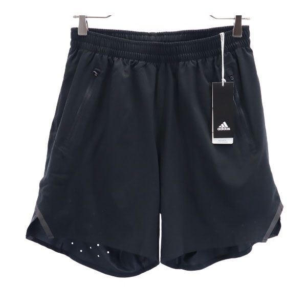 未使用 adidas アディダス トレーニング ショートパンツ L ブラック系 スポーツ