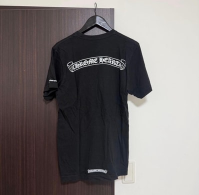 Chrome Hearts Scroll Label Print T-Shirt "Black"