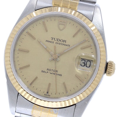チュードル プリンス オイスターデイト 74000N メンズ 【中古】
