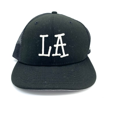 Stussy LA MESH BACK NEW ERA CAP Black