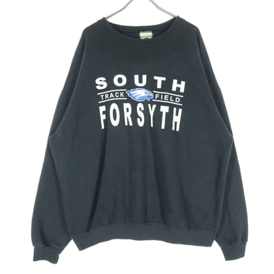 Lee リー 裏起毛 プリント 長袖 トレーナー グレー スウェット