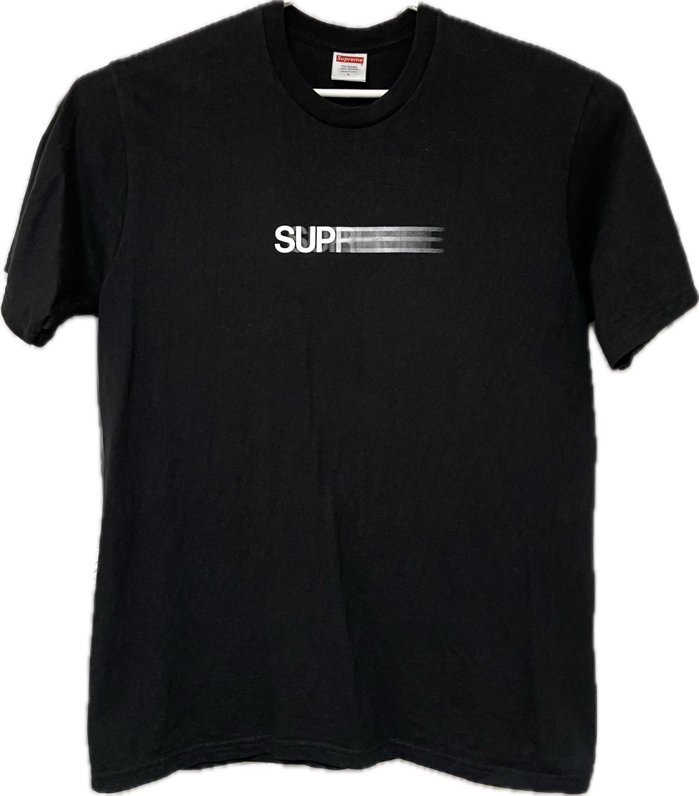 Supreme Motion Logo Tee "Black" (23SS)