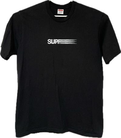 Supreme Motion Logo Tee "Black" (23SS)
