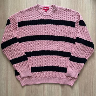 Supreme Loose Gauge Stripe Small Box Sweater Supreme Loose Gauge Stripe Small Box Sweater