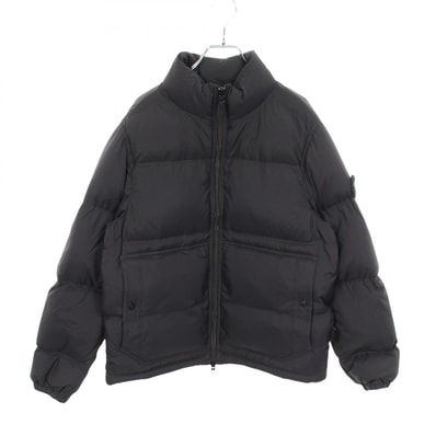 ストーンアイランド STONE ISLAND Matt Ripstop Cordura Advanced Fabrics ダウンジャケット 衣料品 アウター ナイロン メンズ ブラック系 2S154100125 S0182 【中古】