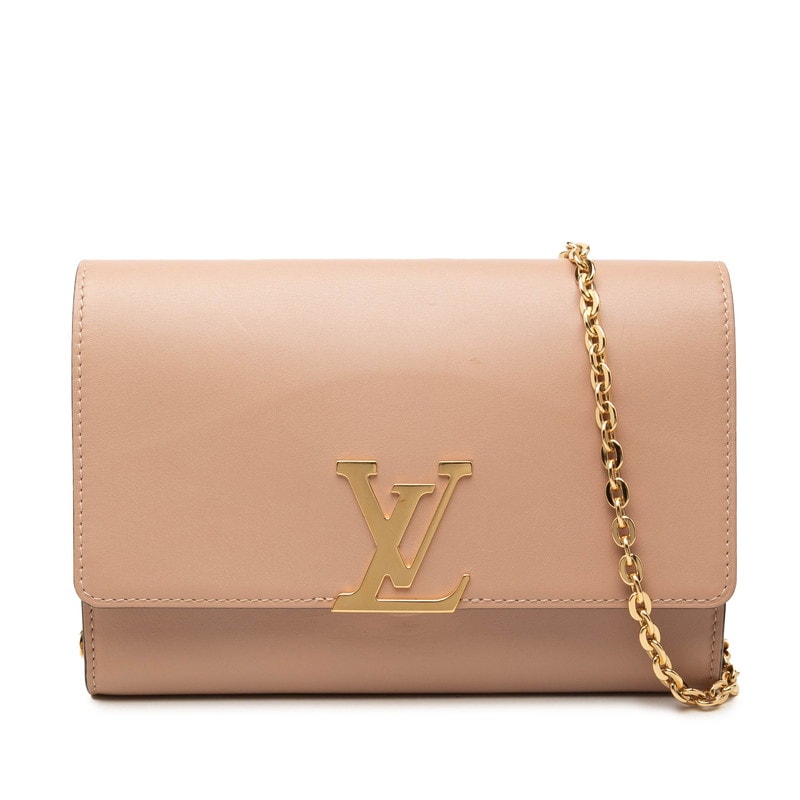 ルイ ヴィトン ポシェット ルイーズMM ショルダーバッグ クラッチバッグ M51632 ブラウン レザー レディース LOUIS VUITTON 【中古】