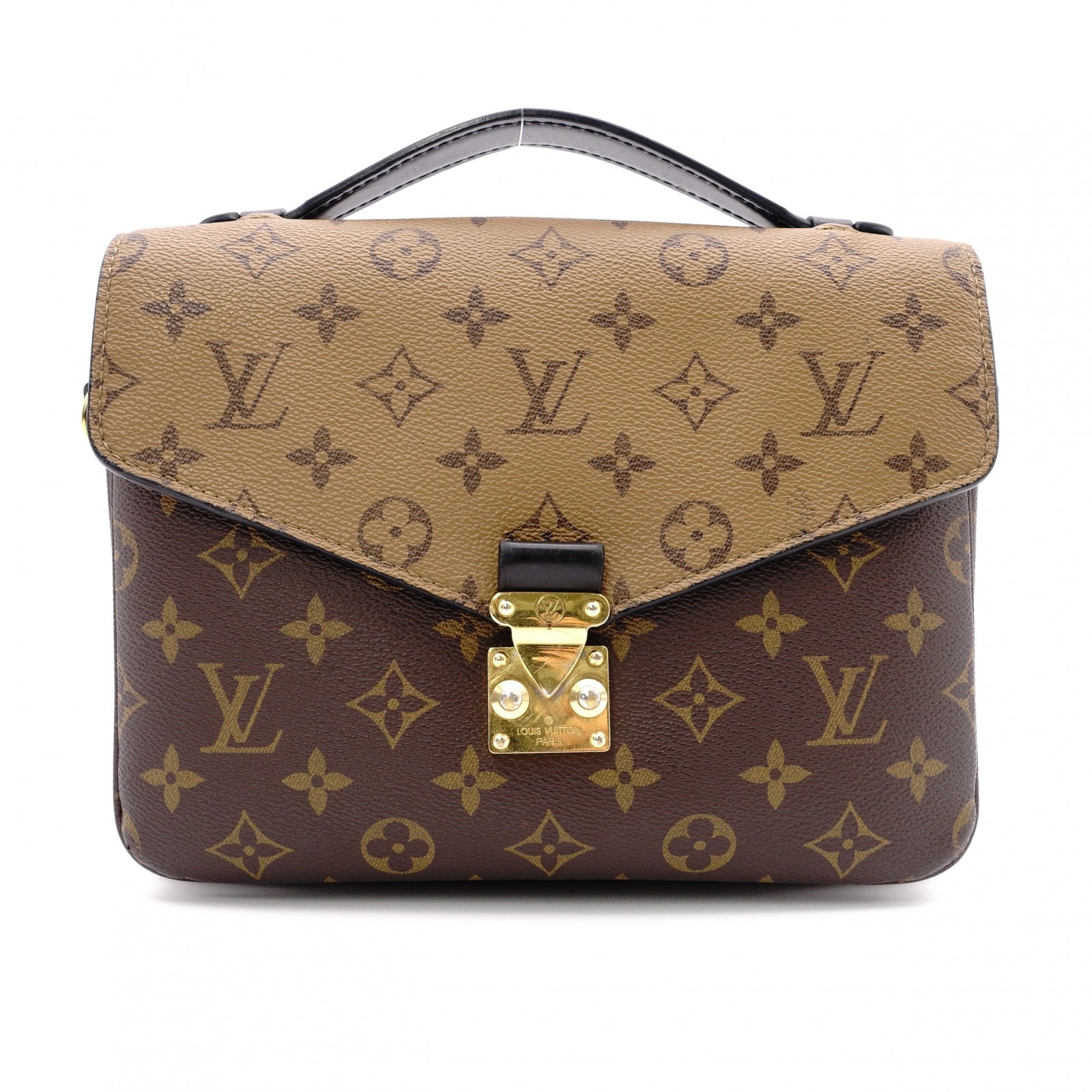 ルイ・ヴィトンポシェット・メティス MM モノグラム・リバース キャンバス