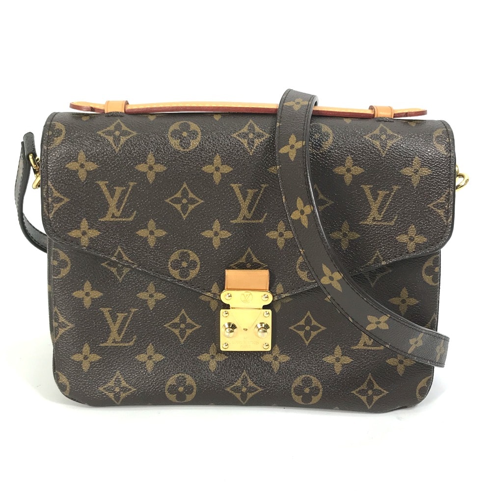 ルイヴィトン LOUIS VUITTON ポシェットメティス MM M44875 モノグラム 2WAY ショルダーバッグ カバン ハンドバッグ モノグラムキャンバス ブラウン