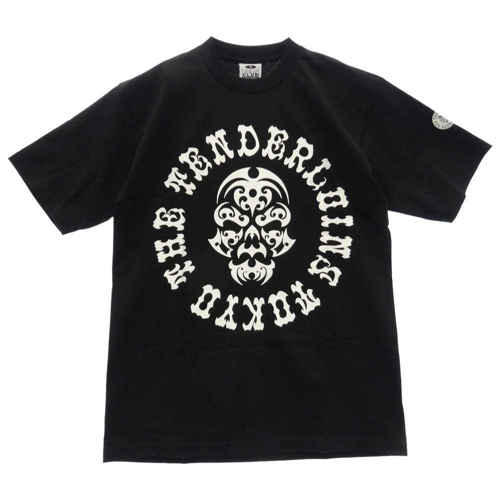 TENDERLOIN テンダーロイン TEE BS ボルネオスカル プリント PRO CLUB プロクラブ 半袖 Tシャツ ブラック系 M【極上美品】【中古】