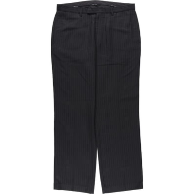古着 00年代~ カルバンクライン Calvin klein ストライプ柄 スラックス ワイドパンツ メンズw35相当/eaa643096